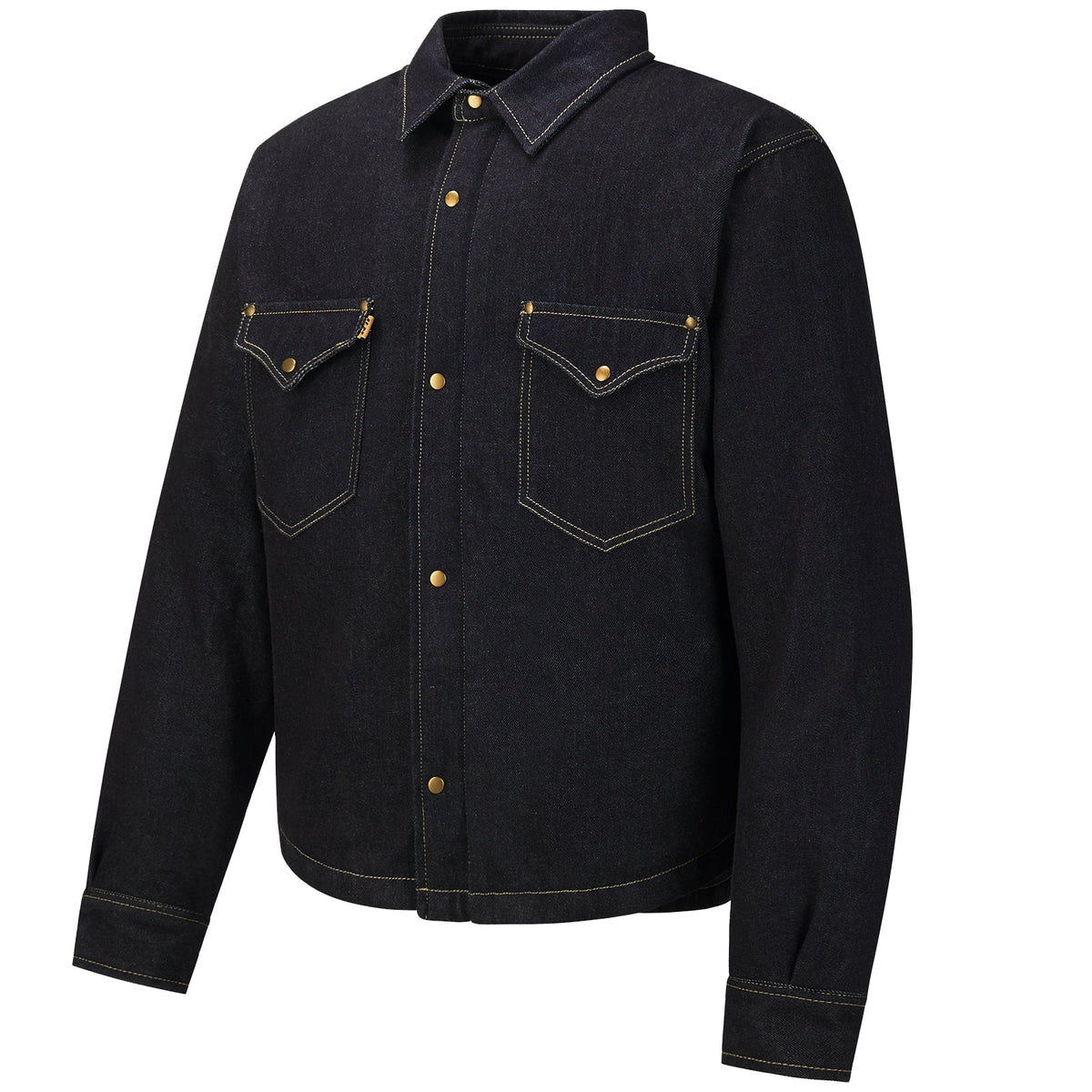 Motorcycle Shirt Denim Jacket for Men with CE Armor Mesh Liner Lightweight Motorbike