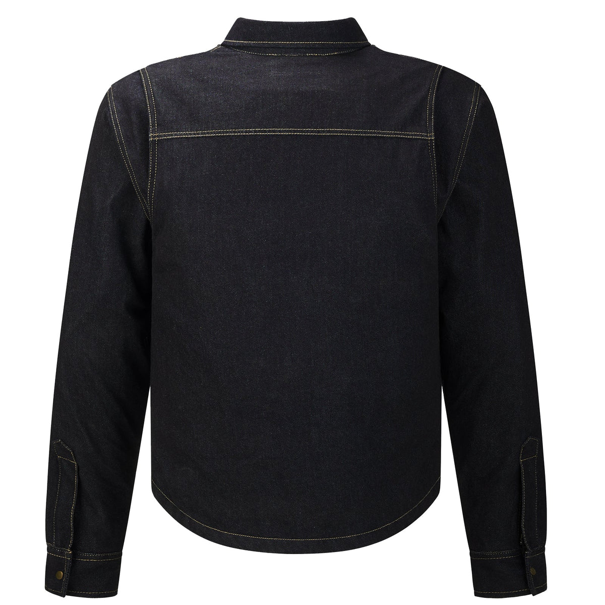 Motorcycle Shirt Denim Jacket for Men with CE Armor Mesh Liner Lightweight Motorbike
